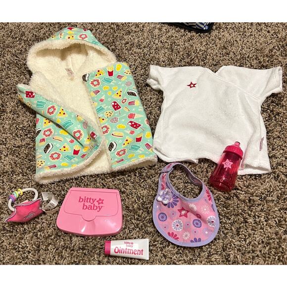 Bitty Baby Accessories Clothing Diapers Feeding